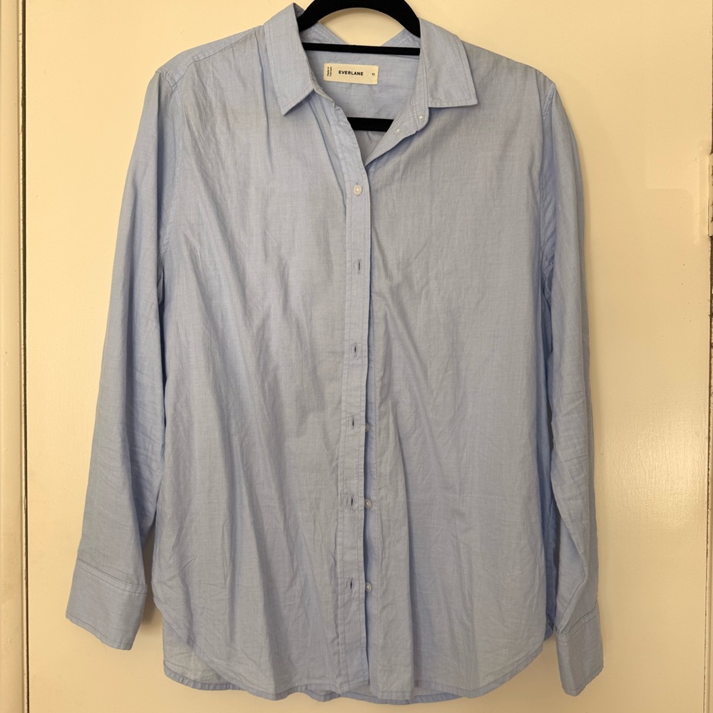 EVERLANE THE MUST-HAVE SHIRT IN SILKY COTTON